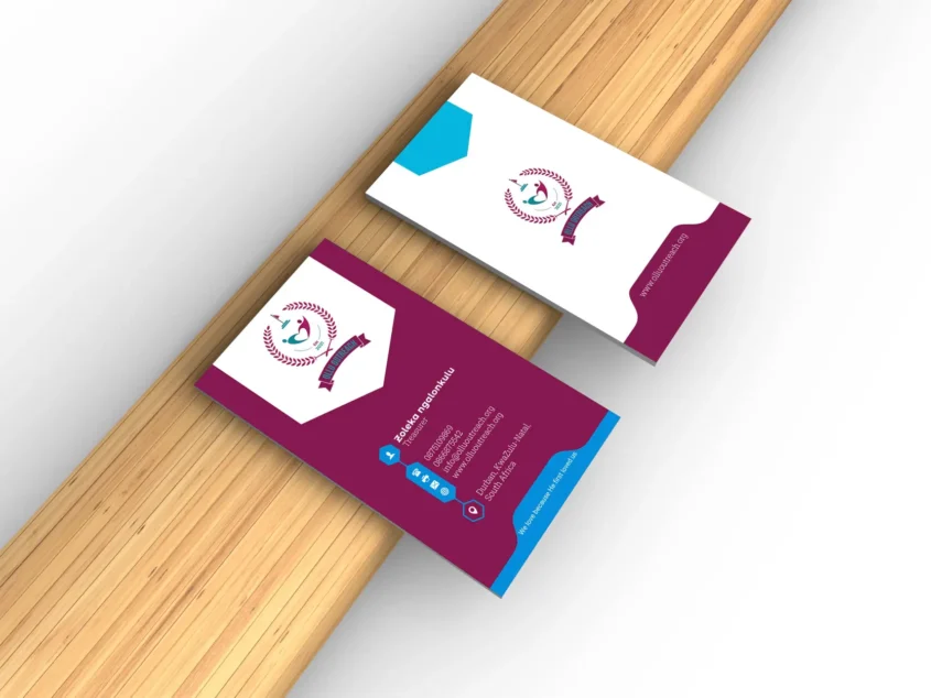 Edge Business Card Mockup